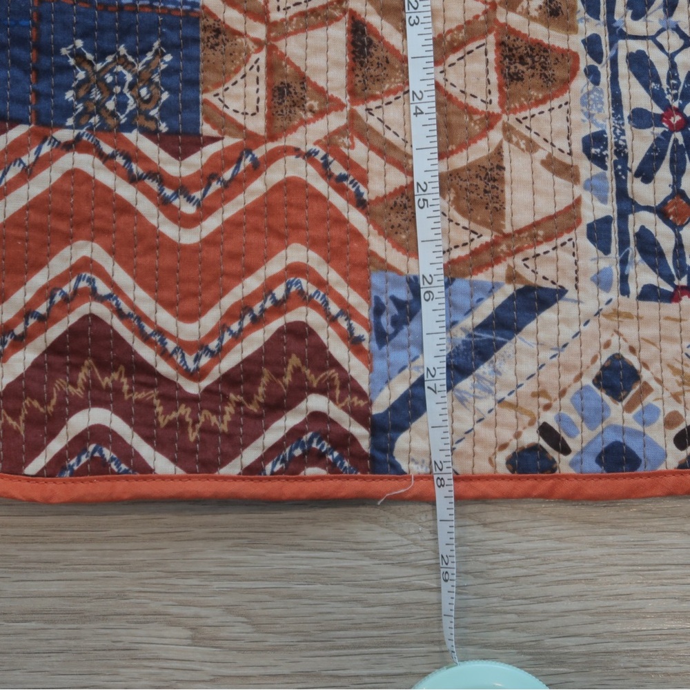 Alfred Dunner Multicolor Patchwork Open Front Jac… - image 5